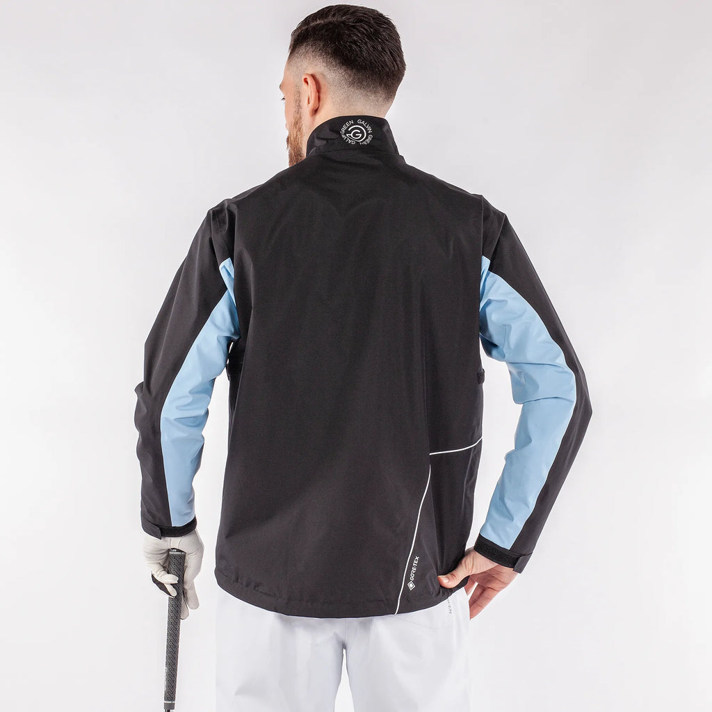 Abe is a Waterproof jacket for Men in the color Blue Bell(8)