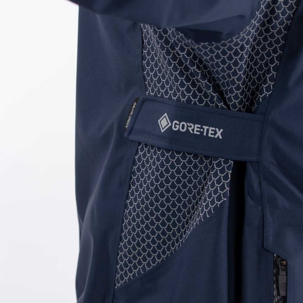 Action is a Waterproof golf jacket for Men in the color Navy(3)