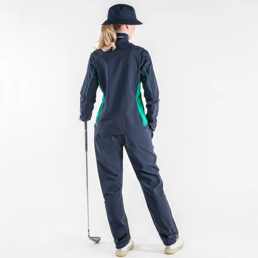 Aila is a Waterproof jacket for Women in the color Fantastic Blue(7)