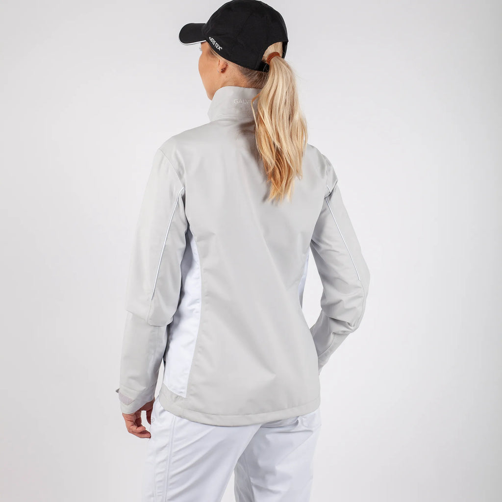 Aila is a Waterproof jacket for Women in the color Cool Grey(4)