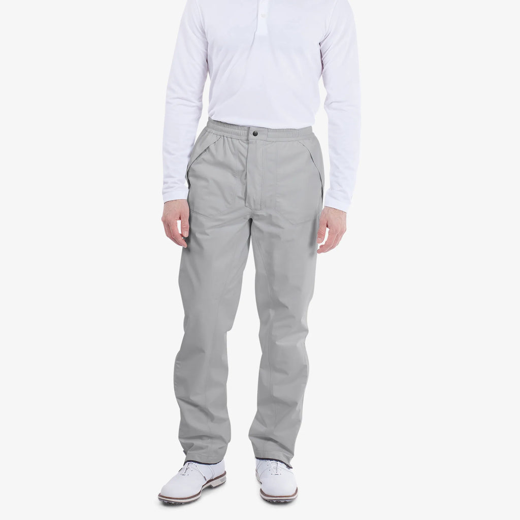 Alan is a Waterproof golf  pants for Men in the color Cool Grey(1)
