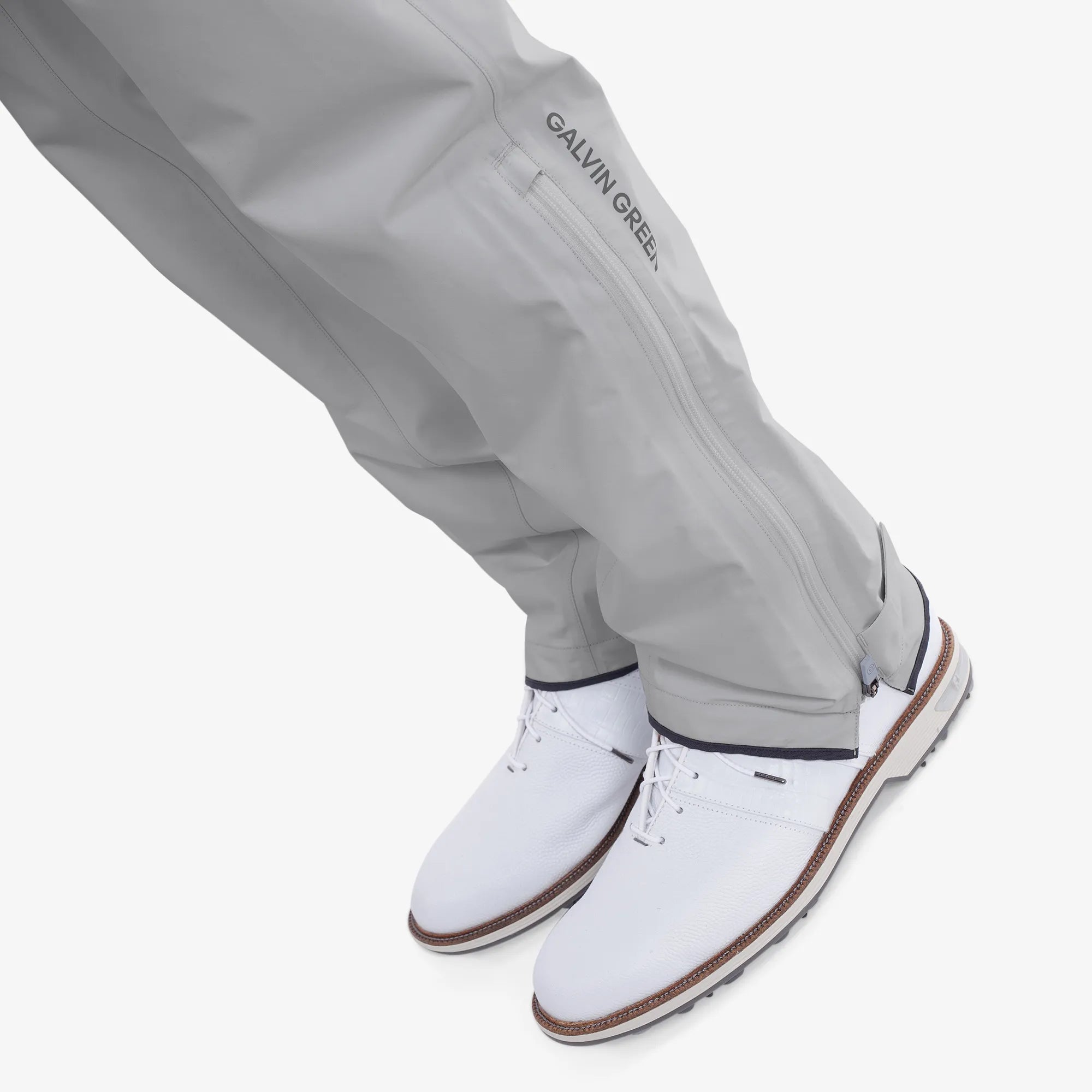 Alan is a Waterproof golf  pants for Men in the color Cool Grey(4)