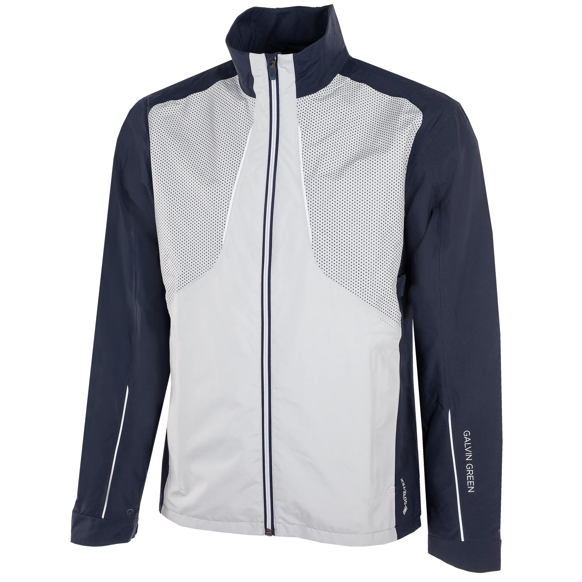 Albert is a Waterproof golf jacket for Men in the color Cool Grey(0)