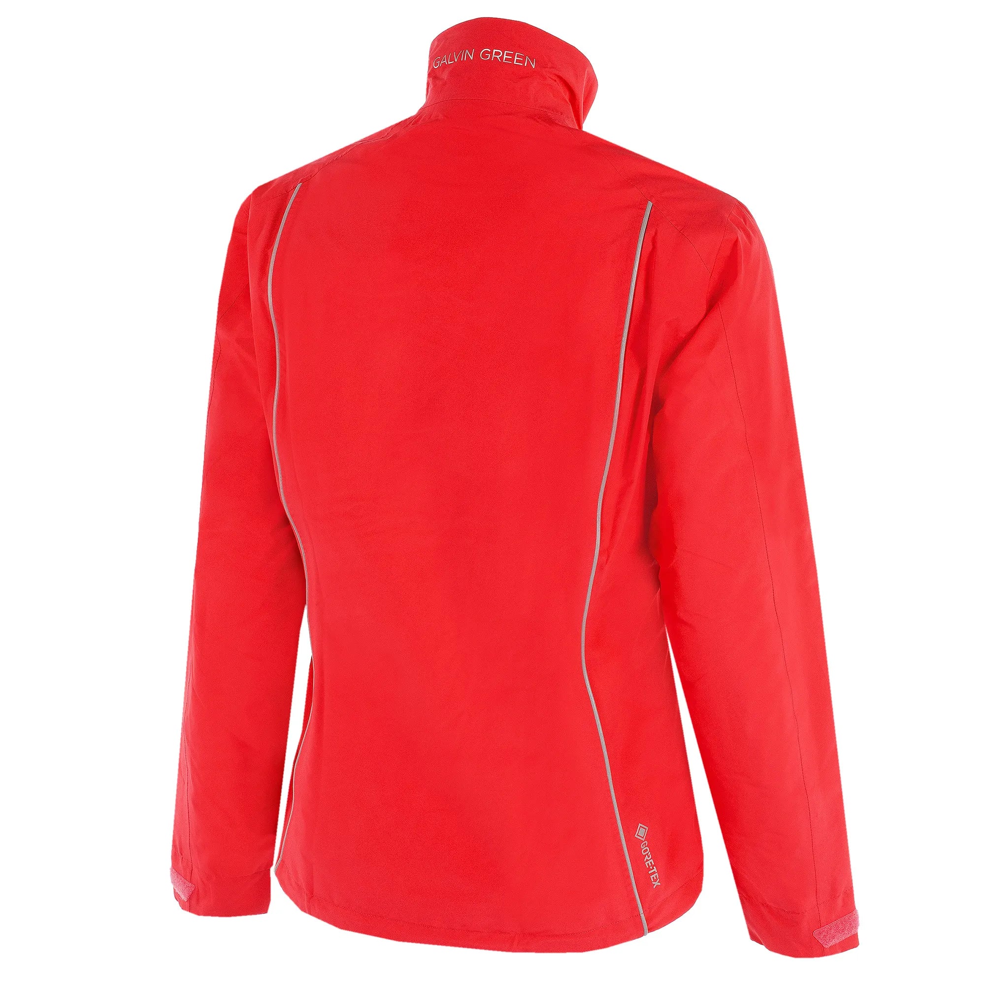 Anya is a Waterproof golf jacket for Women in the color Red(8)