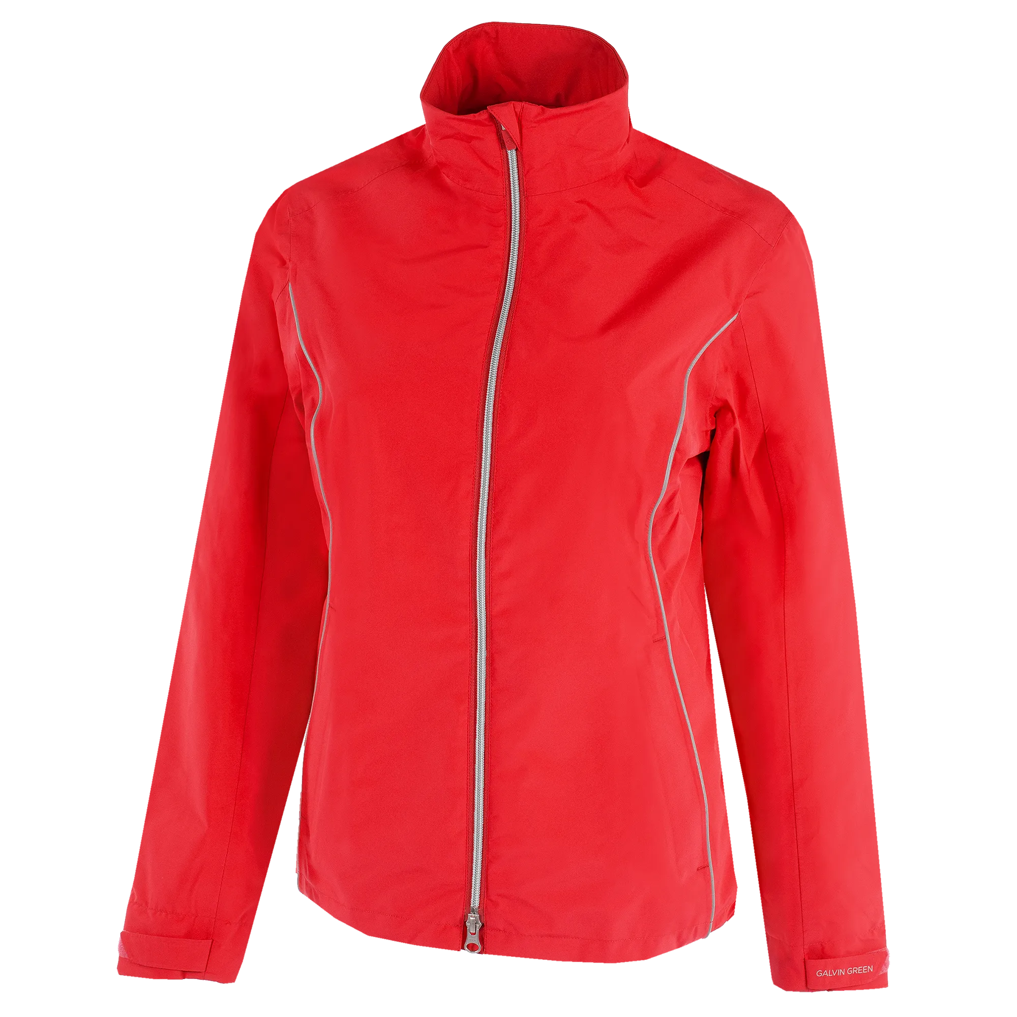 Anya is a Waterproof golf jacket for Women in the color Red(0)