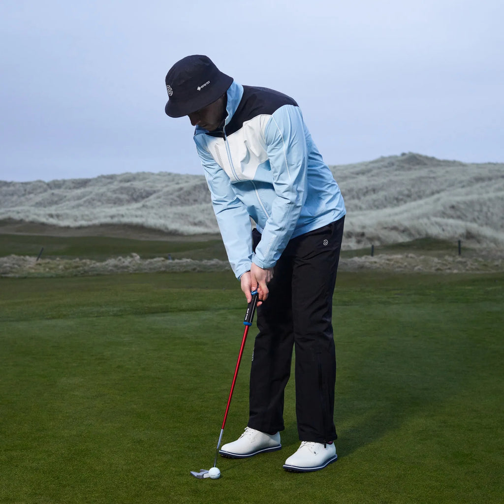 Armstrong is a Waterproof golf jacket for Men in the color Amazing Blue(8)