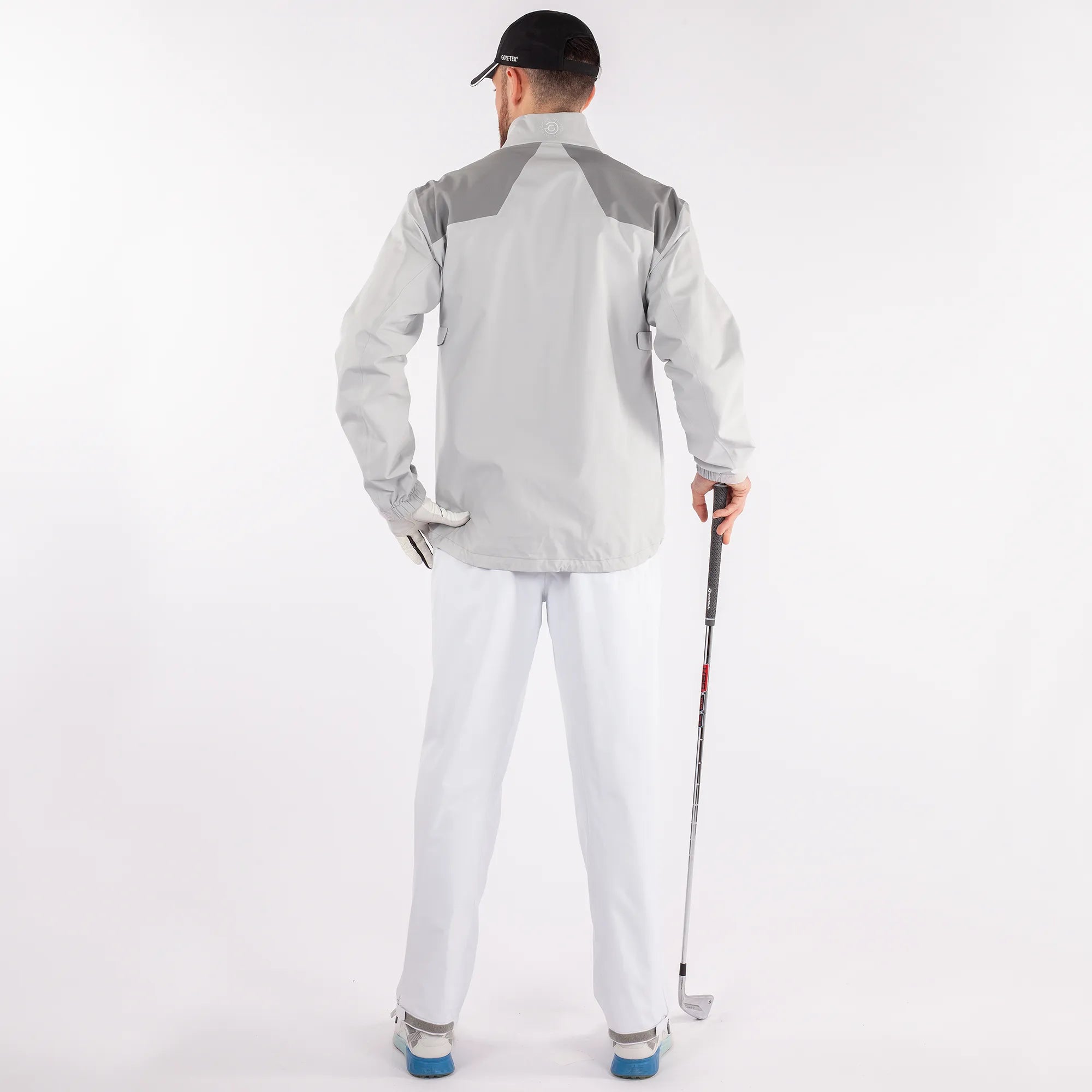 Armstrong is a Waterproof golf jacket for Men in the color Cool Grey(8)