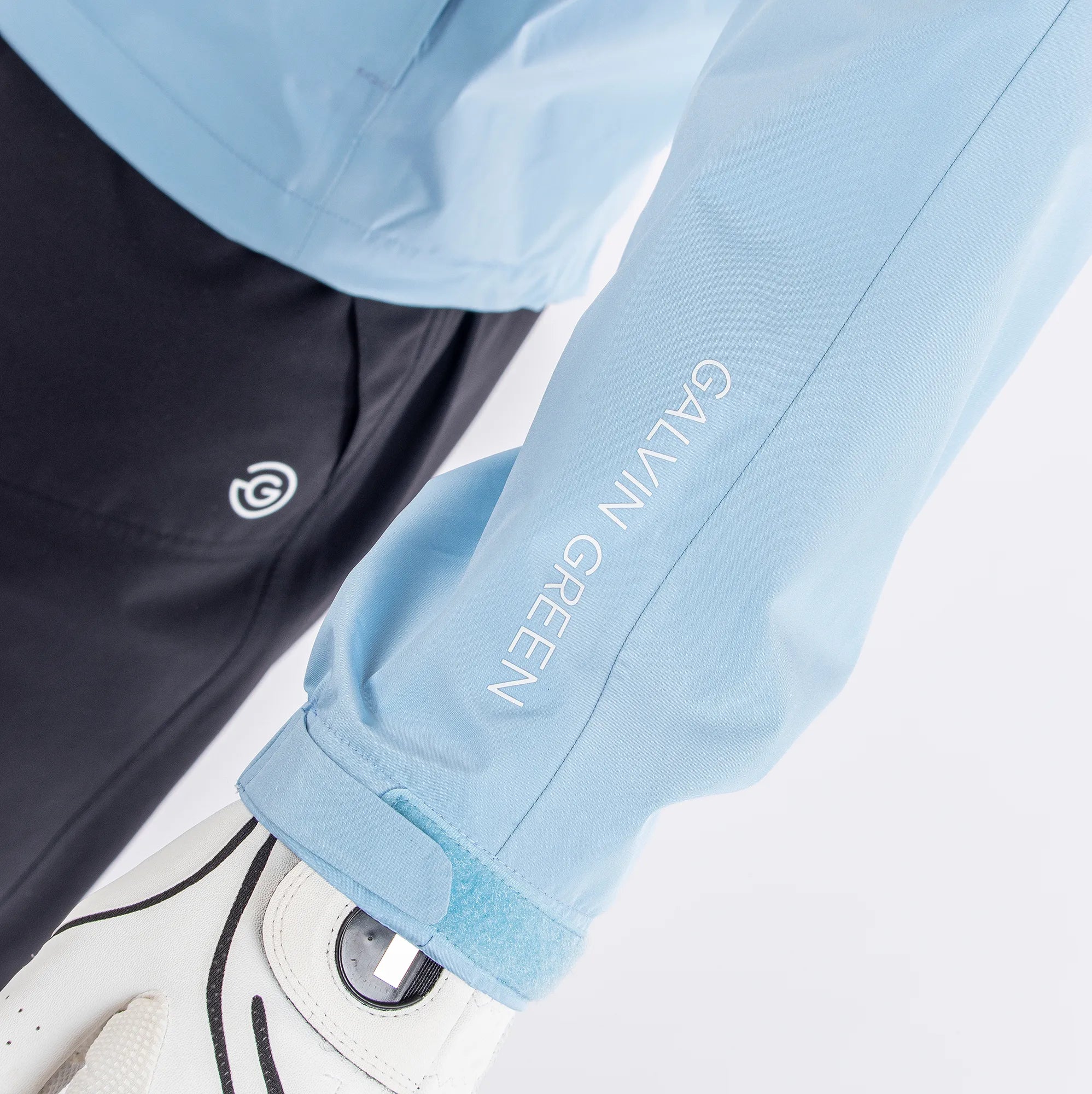 Armstrong is a Waterproof golf jacket for Men in the color Amazing Blue(9)