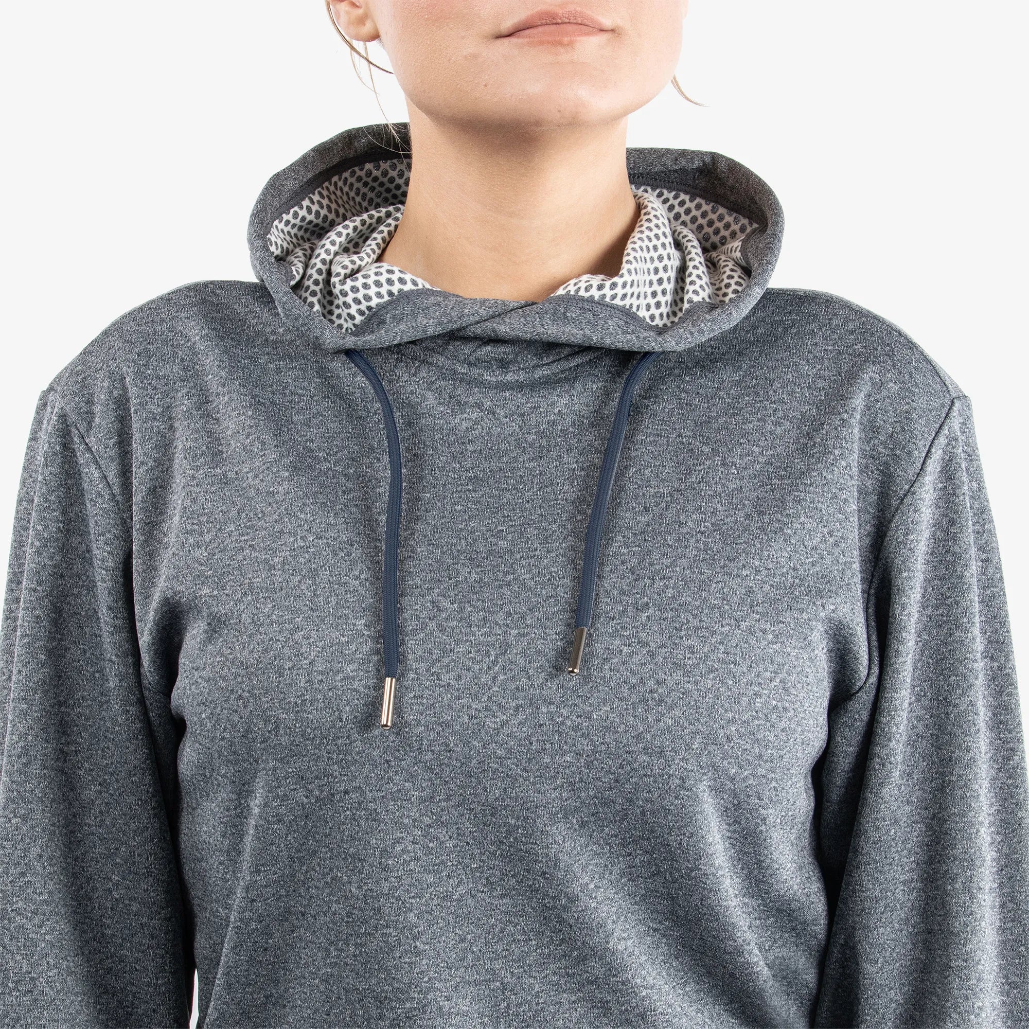 Dagmar is a Insulating golf sweatshirt for Women in the color Navy melange(4)