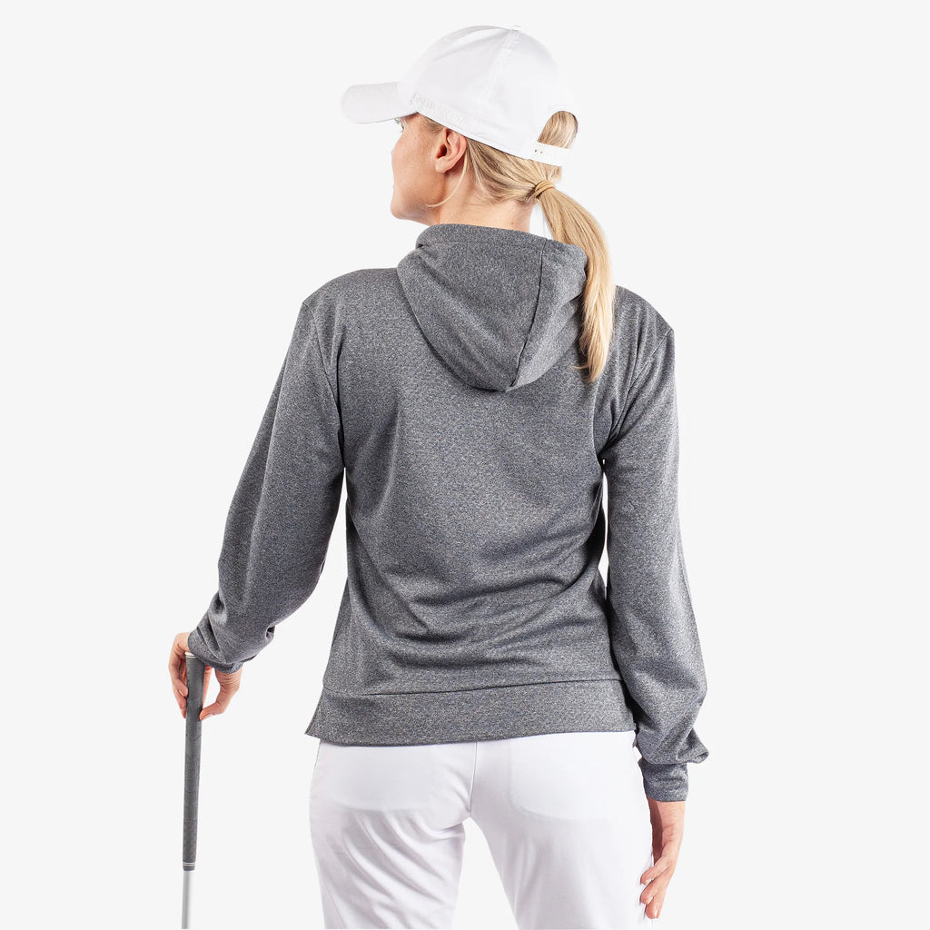 Dagmar is a Insulating golf sweatshirt for Women in the color Navy melange(7)