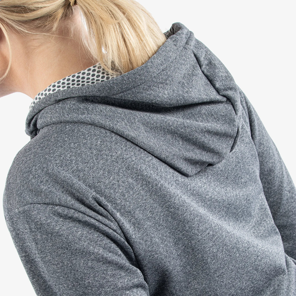 Dagmar is a Insulating golf sweatshirt for Women in the color Navy melange(8)