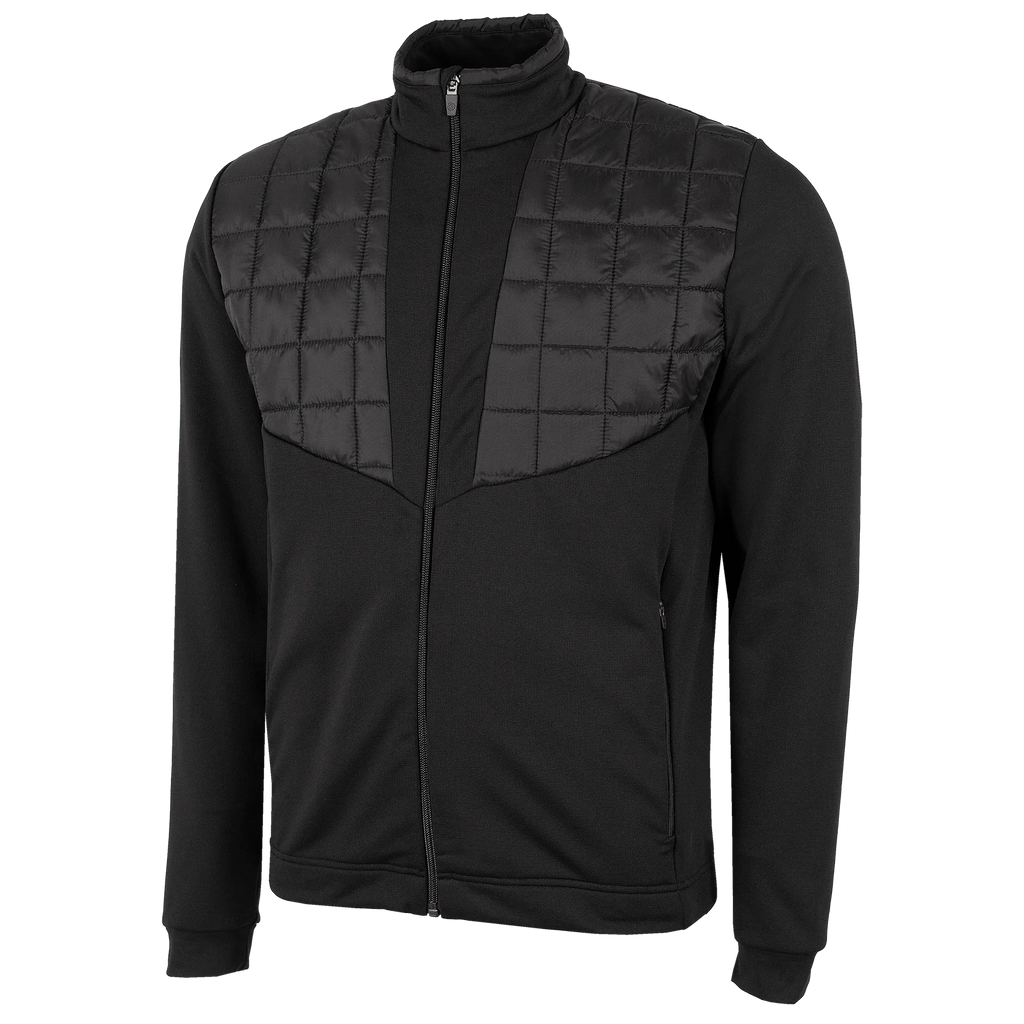 Damian is a Insulating golf mid layer for Men in the color Black(1)
