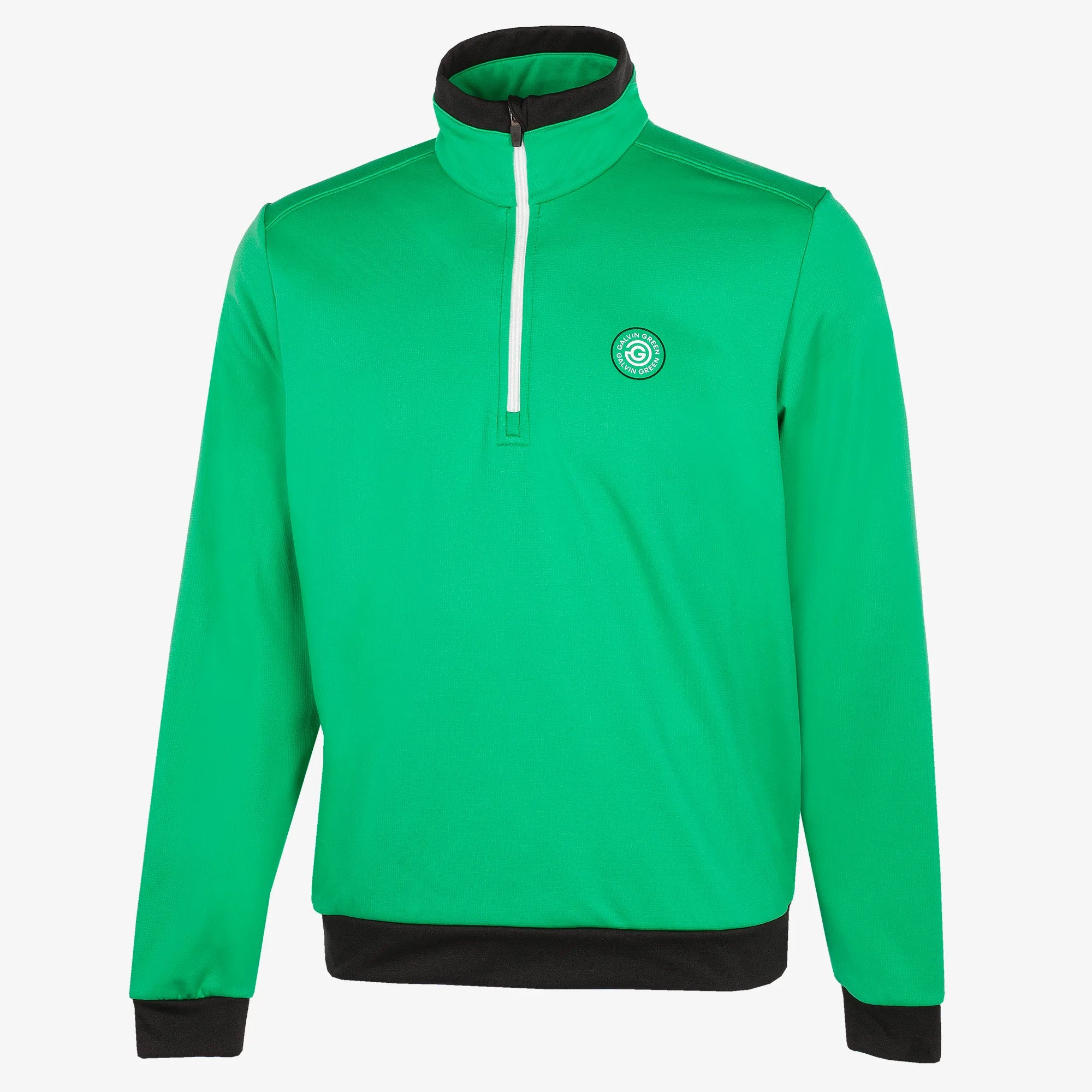 Dario is a Insulating golf mid layer for Men in the color Golf Green/White(0)