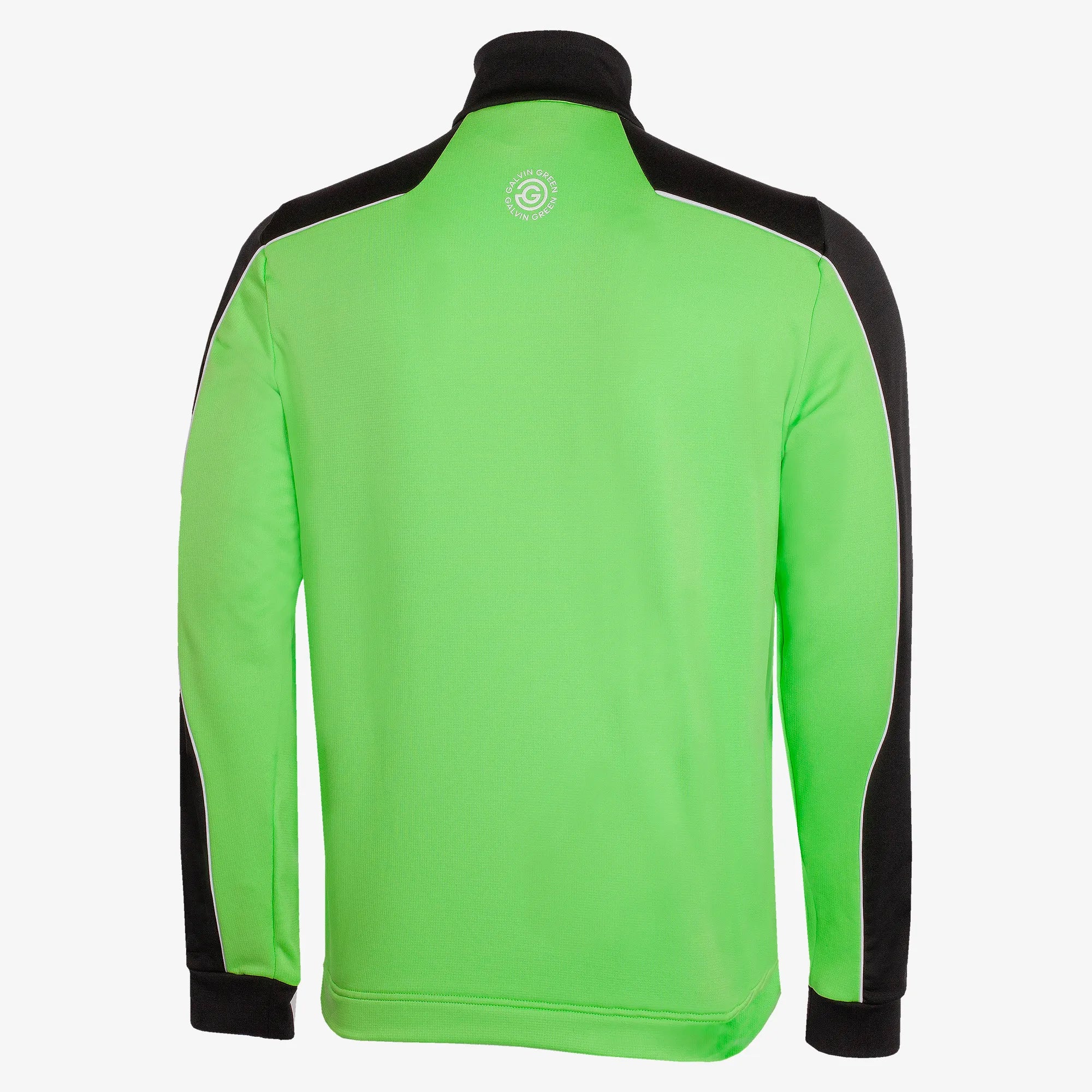 Dave is a Insulating golf mid layer for Men in the color Fresh Green/Black(7)
