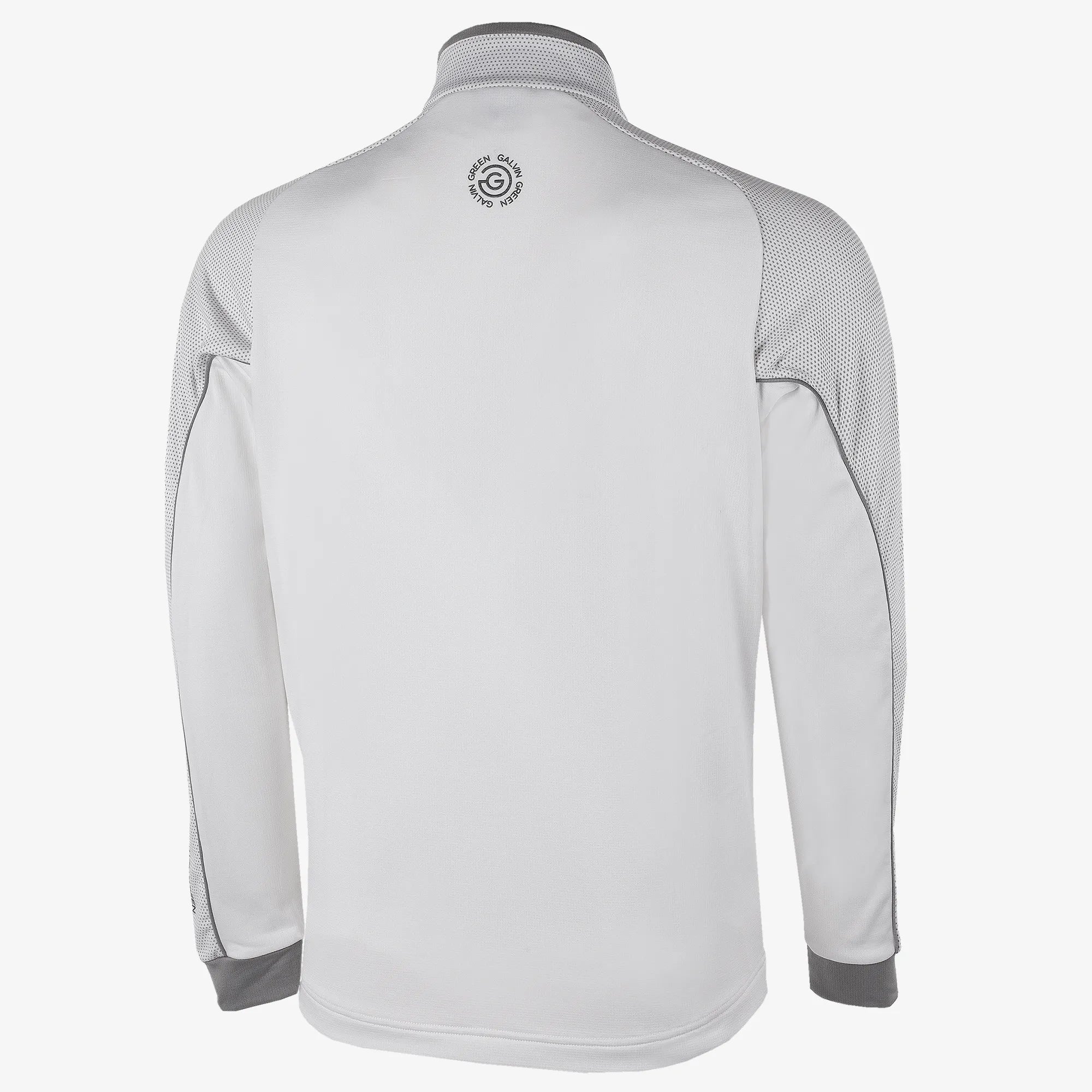 Daxton is a Insulating golf mid layer for Men in the color White/Cool Grey/Sharkskin(9)