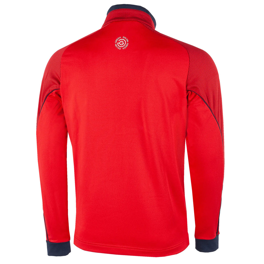 Daxton is a Insulating golf mid layer for Men in the color Imaginary Red(9)