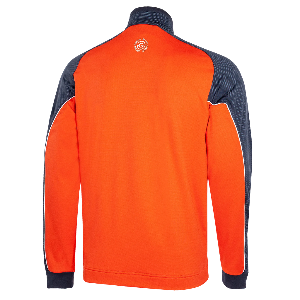 Daxton is a Insulating golf mid layer for Men in the color Orange(6)