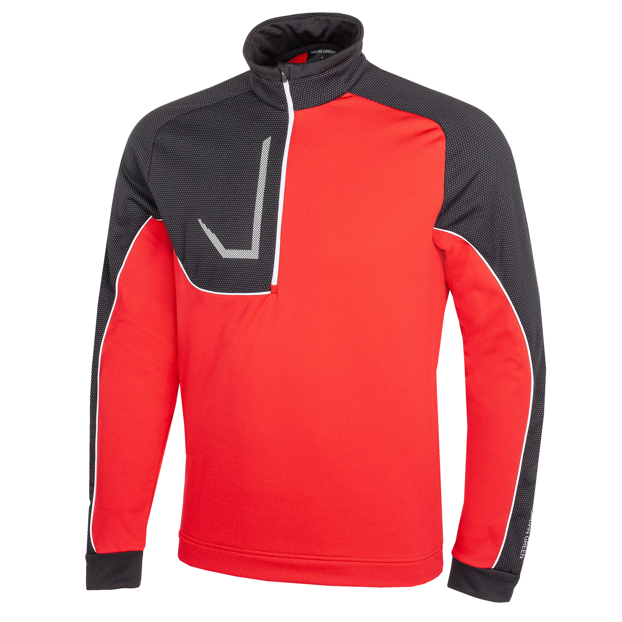Daxton is a Insulating golf mid layer for Men in the color Red(0)