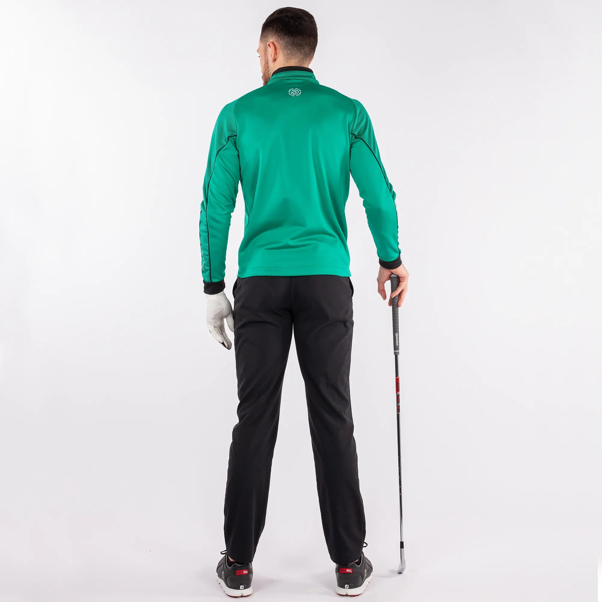 Daxton is a Insulating golf mid layer for Men in the color Golf Green(8)