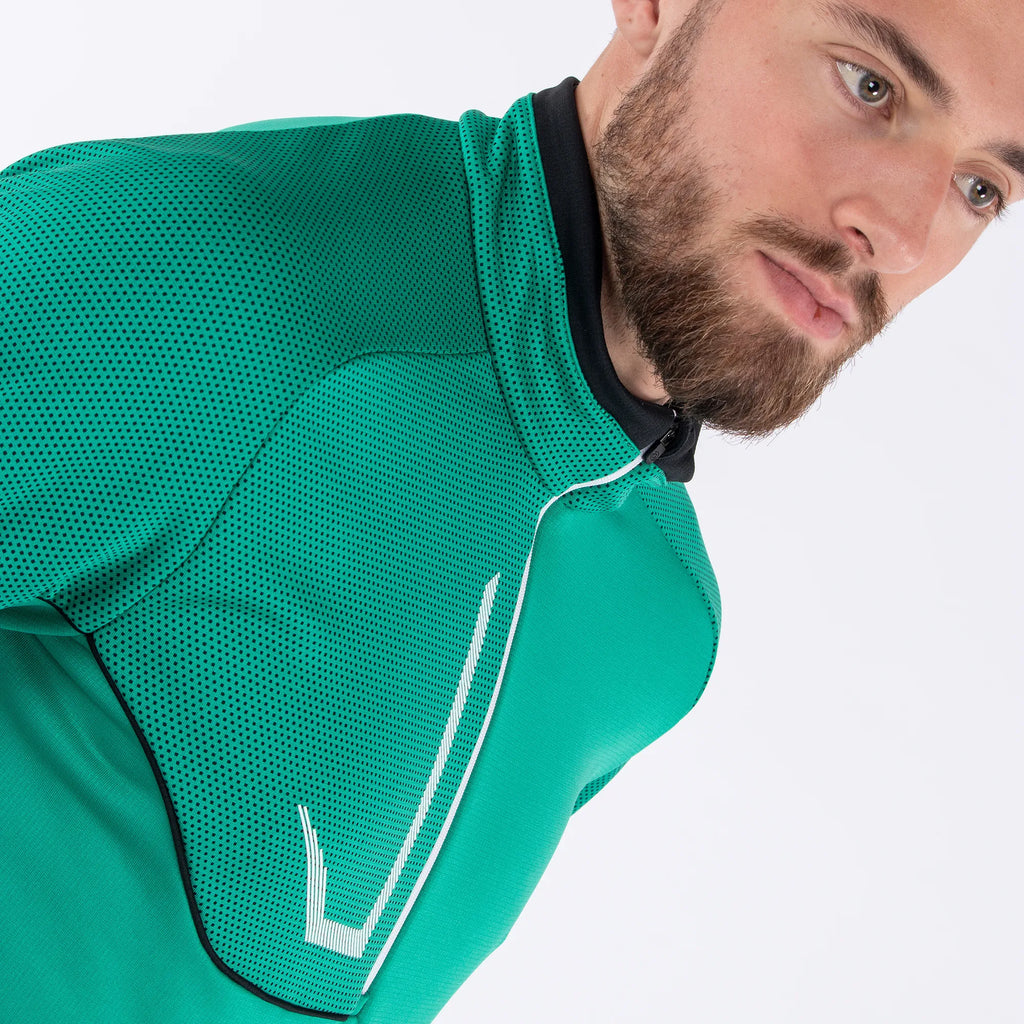 Daxton is a Insulating golf mid layer for Men in the color Golf Green(3)