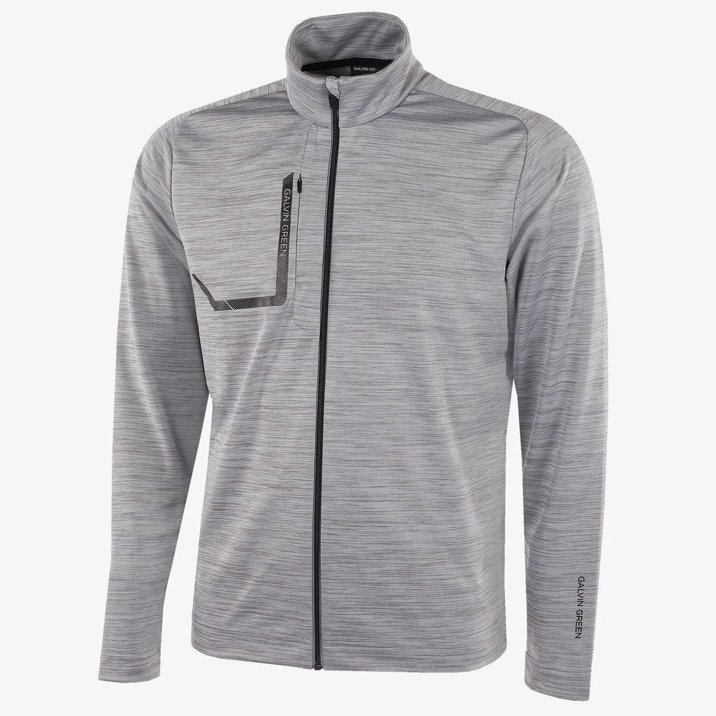 Dennis is a Insulating golf mid layer for Men in the color Cool Grey(0)