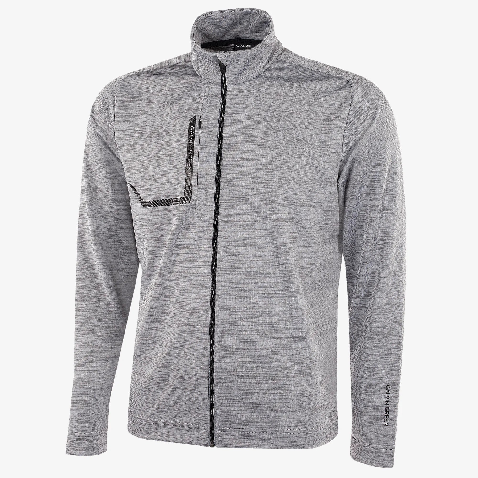 Dennis is a Insulating golf mid layer for Men in the color Cool Grey(0)