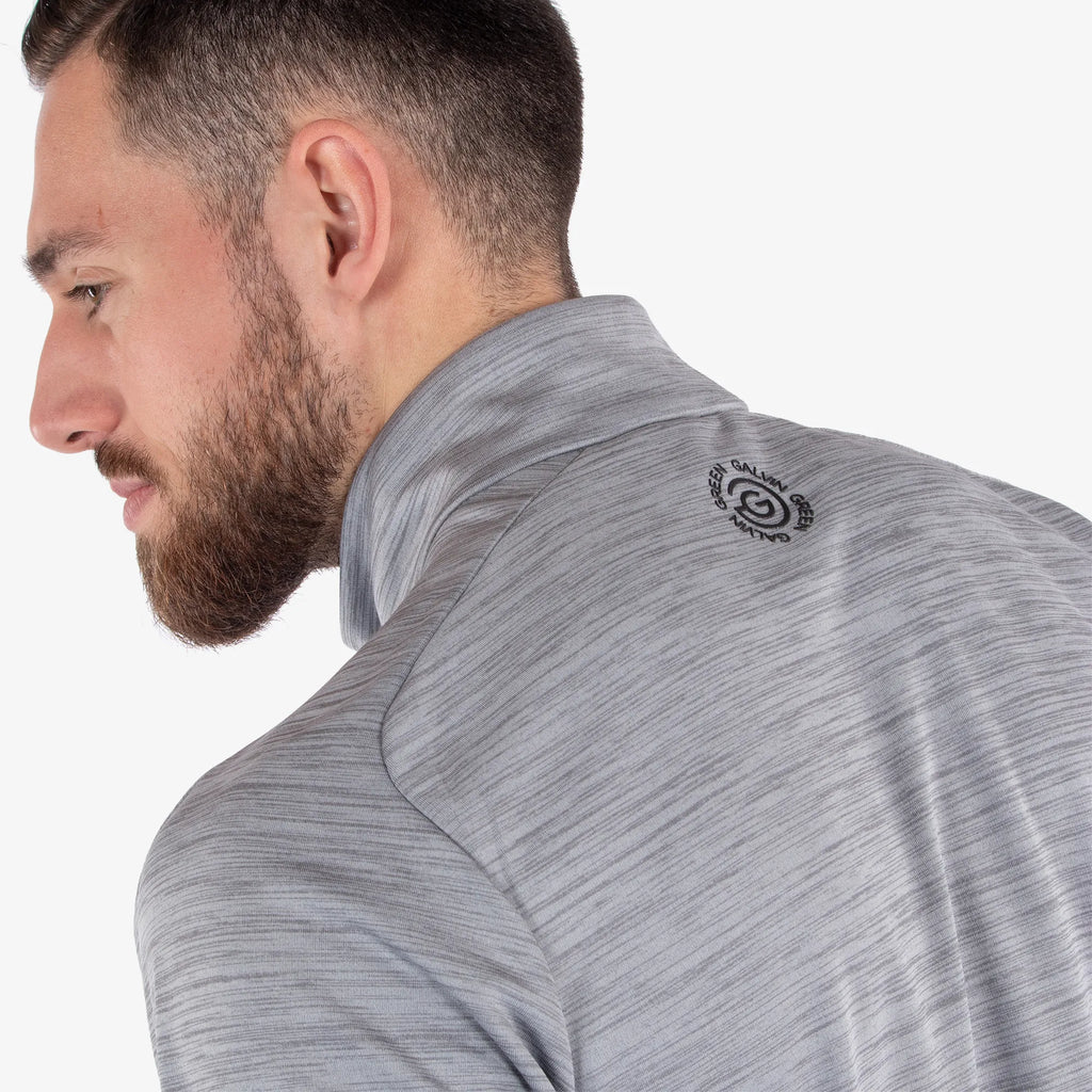 Dennis is a Insulating golf mid layer for Men in the color Cool Grey(6)