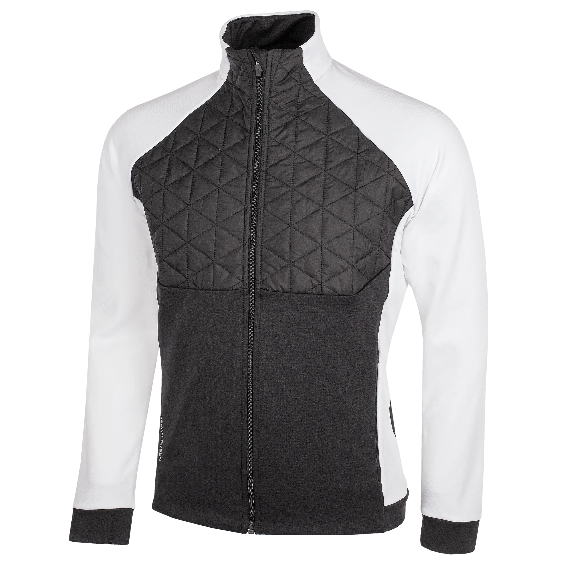 Dexter is a Insulating golf mid layer for Men in the color Black/White(0)