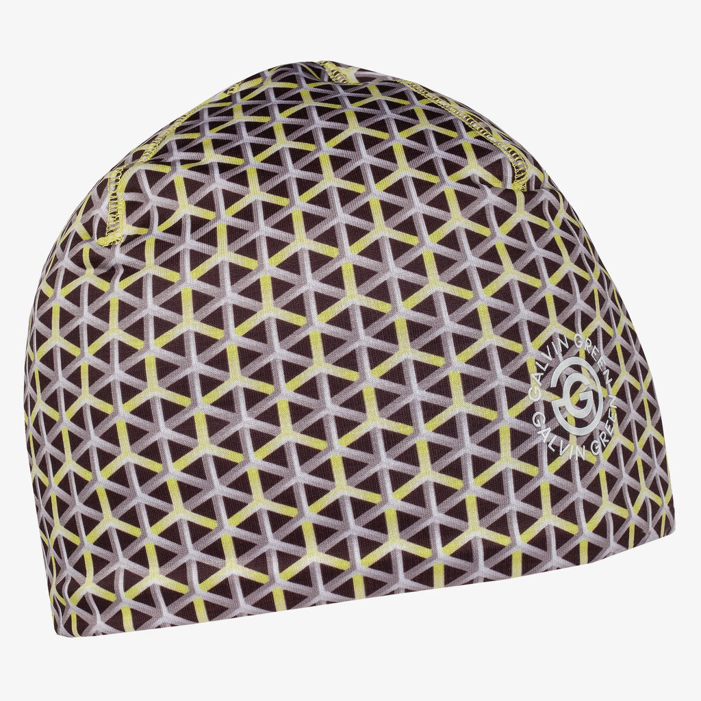 Dino is a Insulating golf hat in the color Sunny Lime/Black(0)