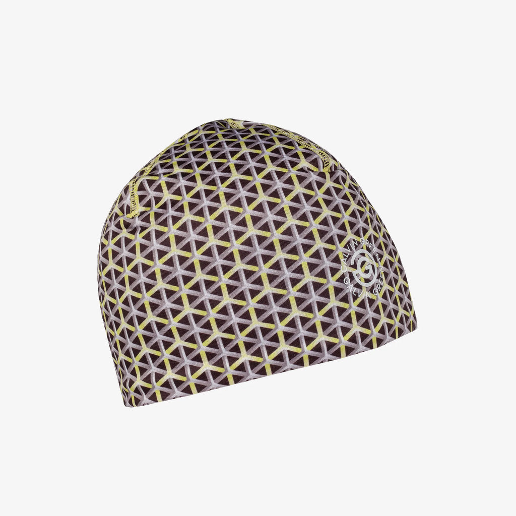 Dino is a Insulating golf hat in the color Sunny Lime/Black(1)