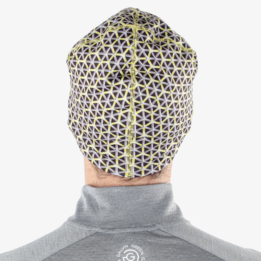 Dino is a Insulating golf hat in the color Sunny Lime/Black(4)