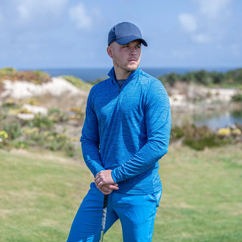 Dixon is a Insulating golf mid layer for Men in the color Blue(9)