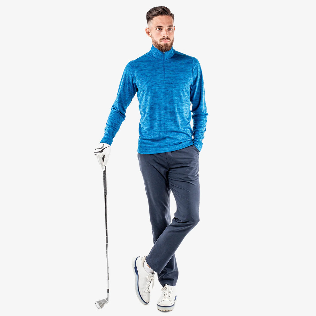 Dixon is a Insulating golf mid layer for Men in the color Blue(2)