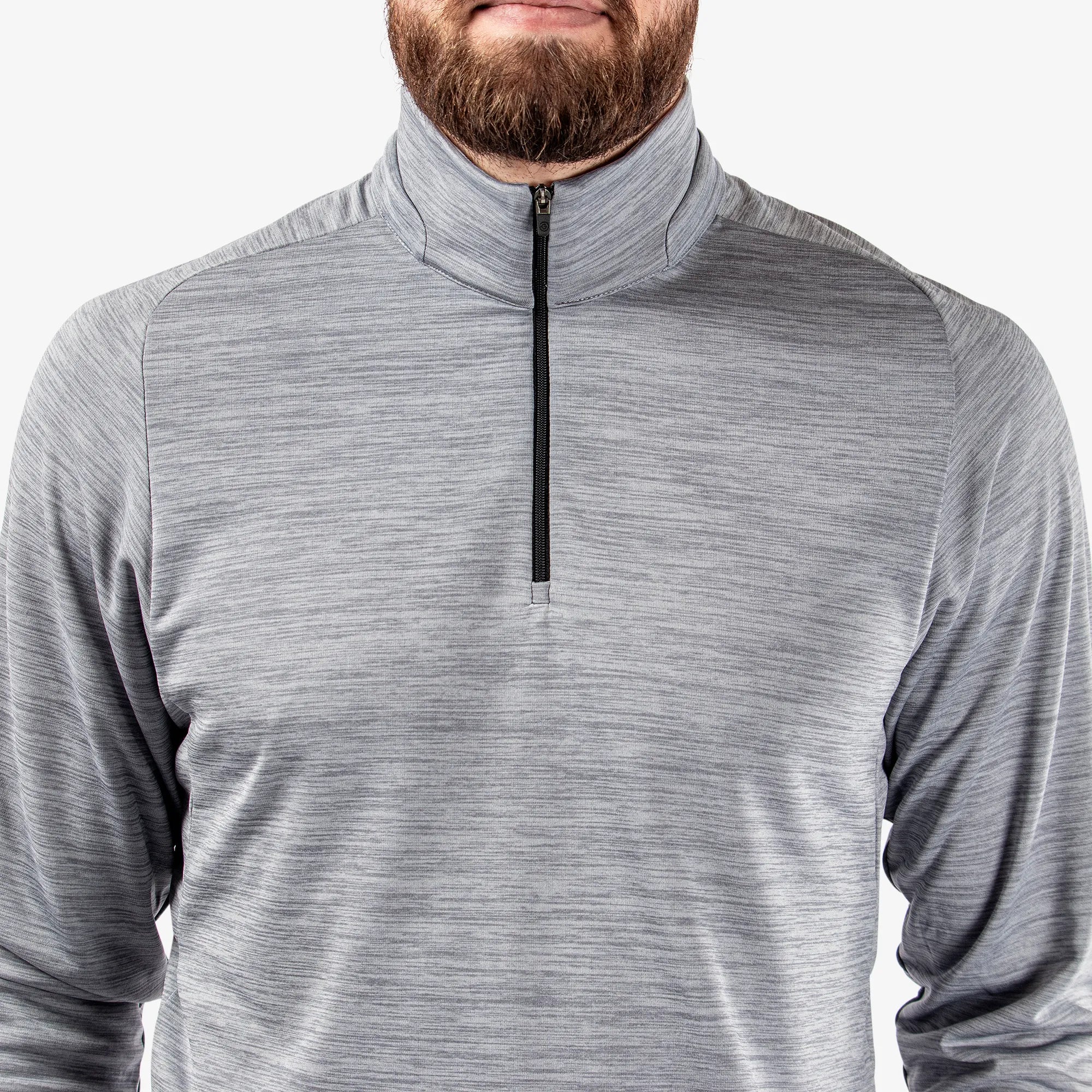 Dixon is a Insulating golf mid layer for Men in the color Light Grey(3)