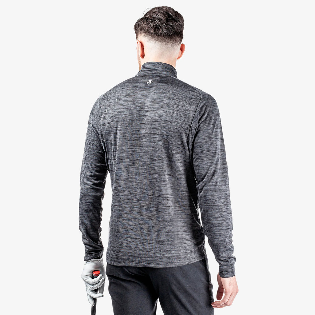 Dixon is a Insulating golf mid layer for Men in the color Black(5)