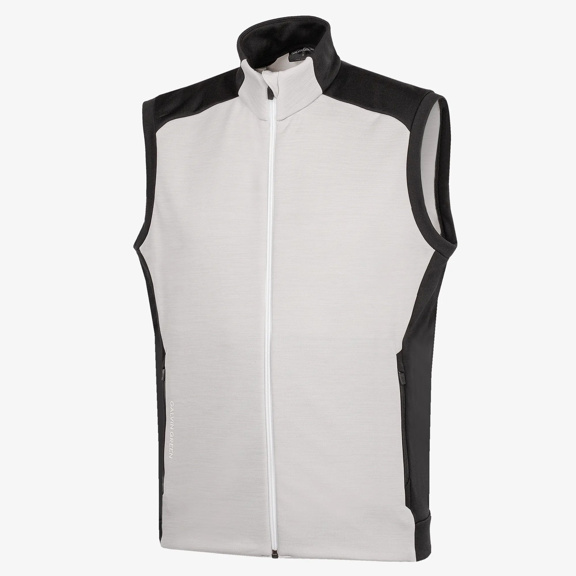 Dolph is a Insulating golf vest for Men in the color Cool Grey/Black(0)