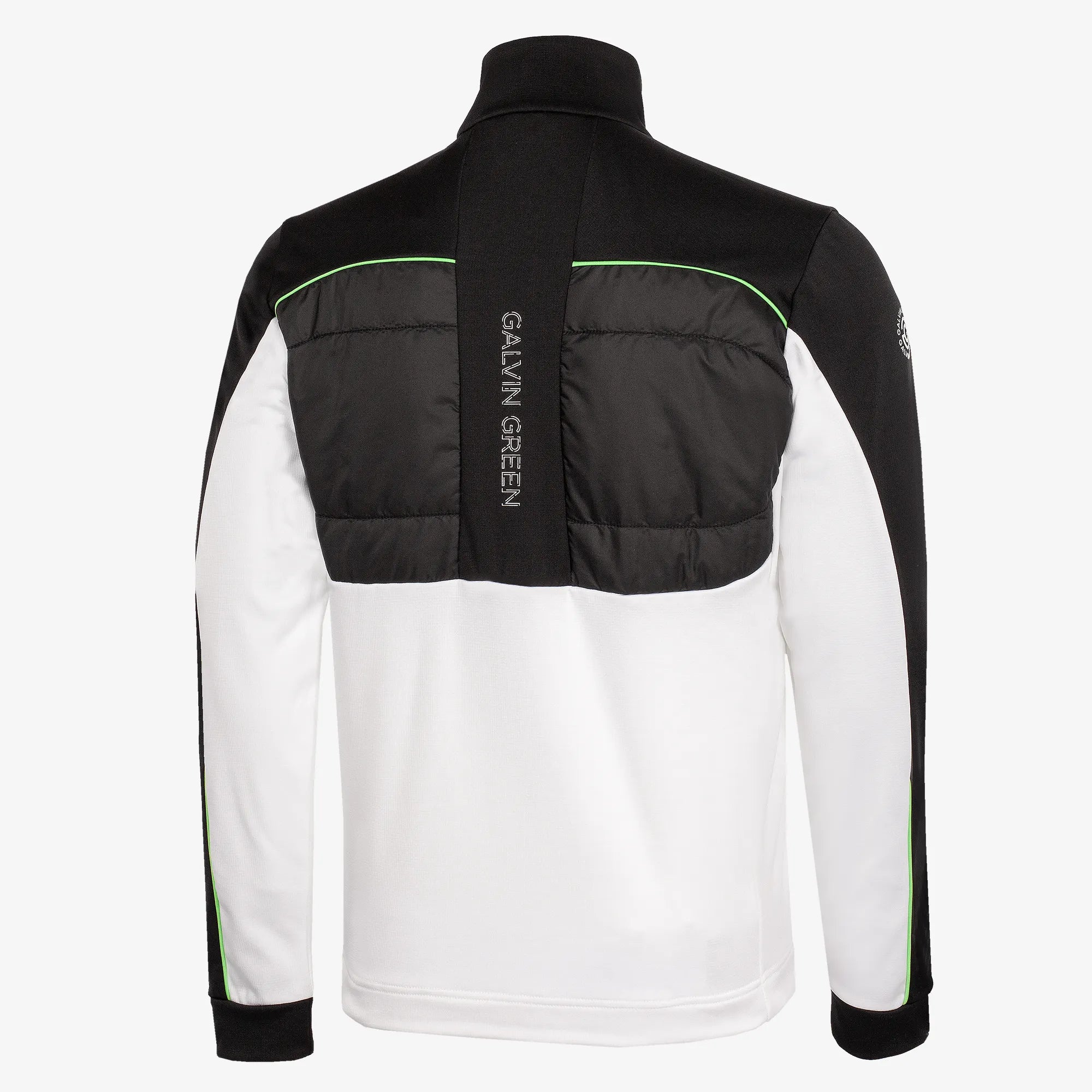 Douglas is a Insulating golf mid layer for Men in the color White/Black(6)