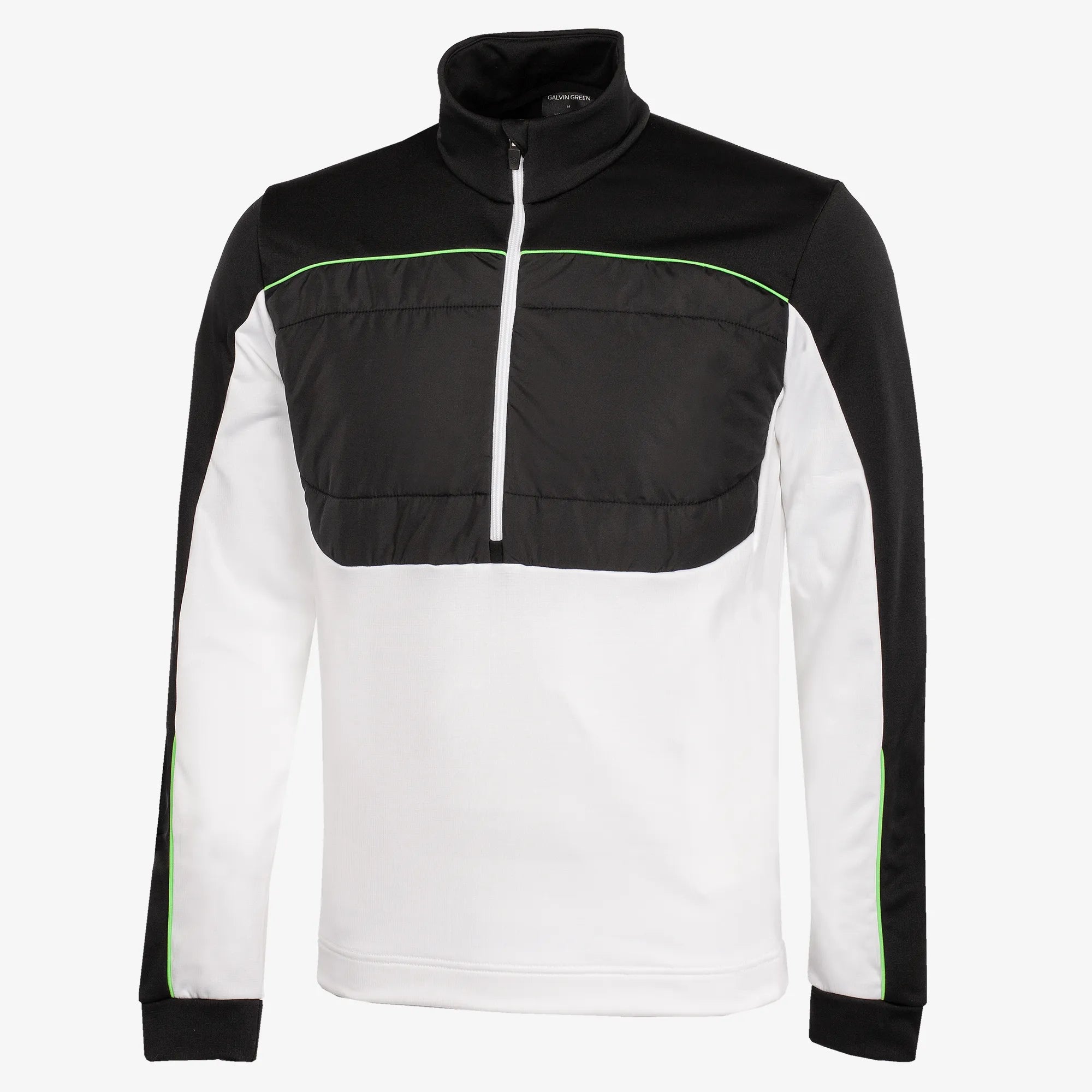 Douglas is a Insulating golf mid layer for Men in the color White/Black(0)