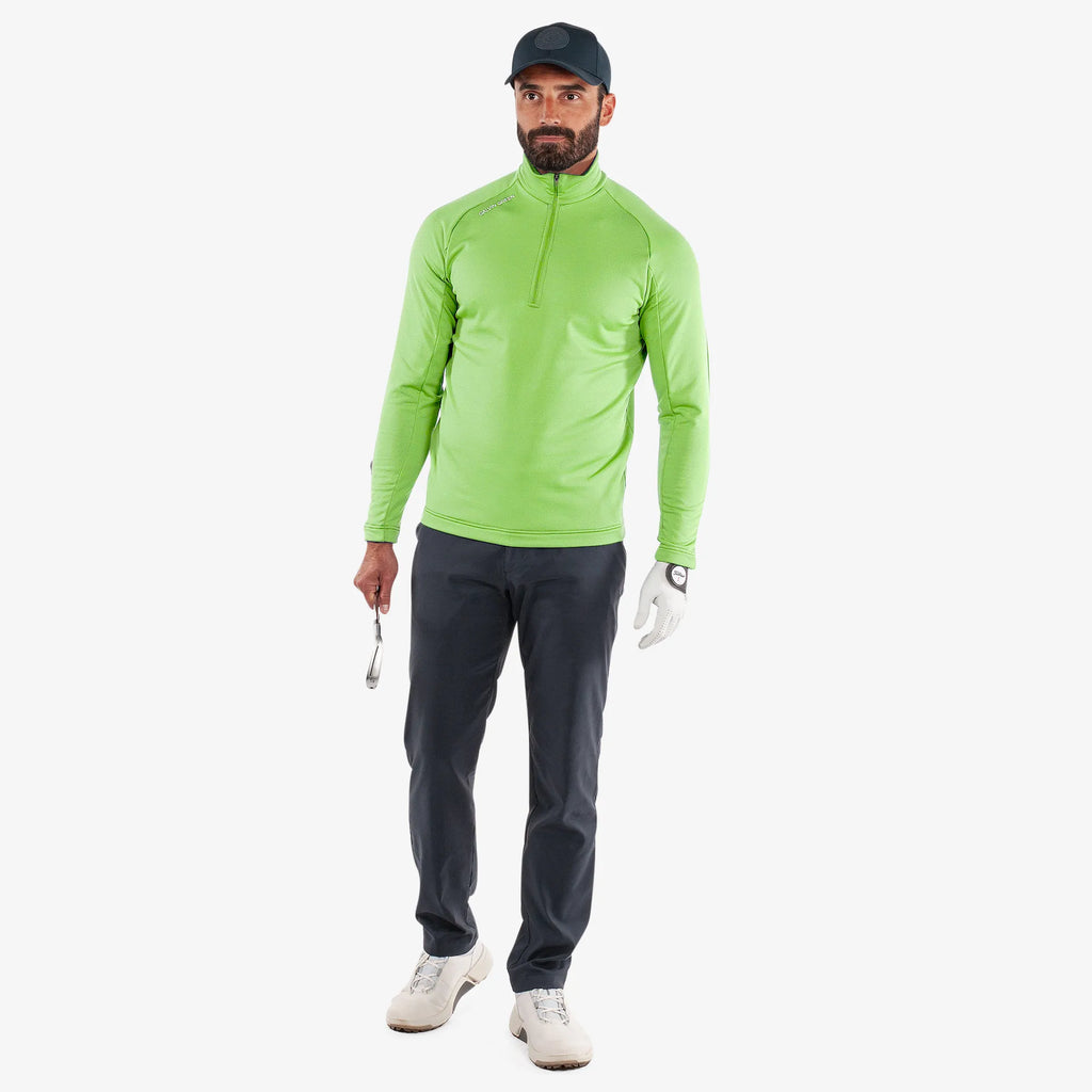 Drake is a Insulating golf mid layer for Men in the color Fresh Green(2)