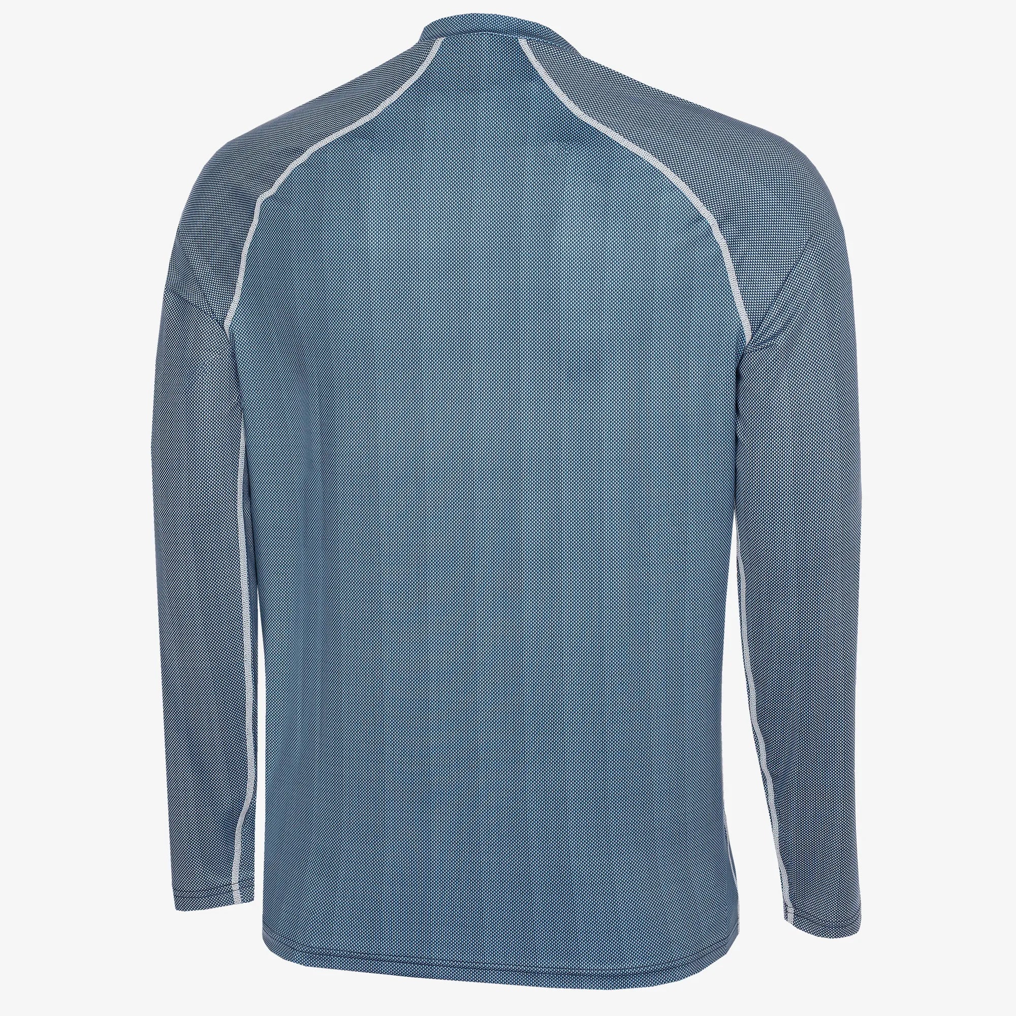Enzo is a UV protection golf top for Men in the color Navy/Blue(9)
