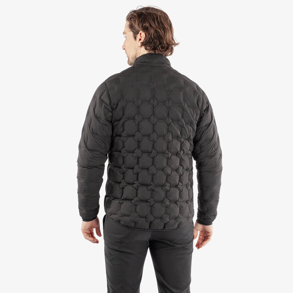 Hugo is a Windproof and water repellent golf jacket for Men in the color Black(6)