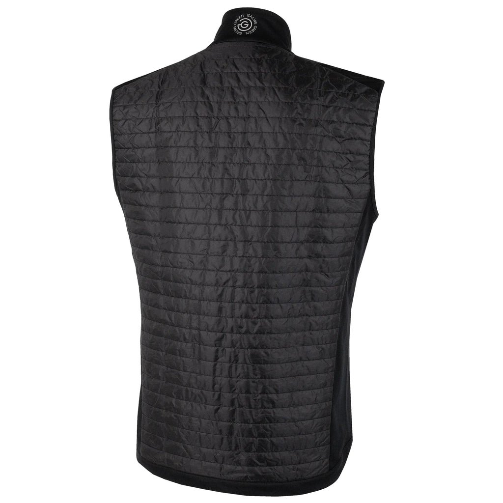 Louie is a Windproof and water repellent golf vest for Men in the color Black(5)