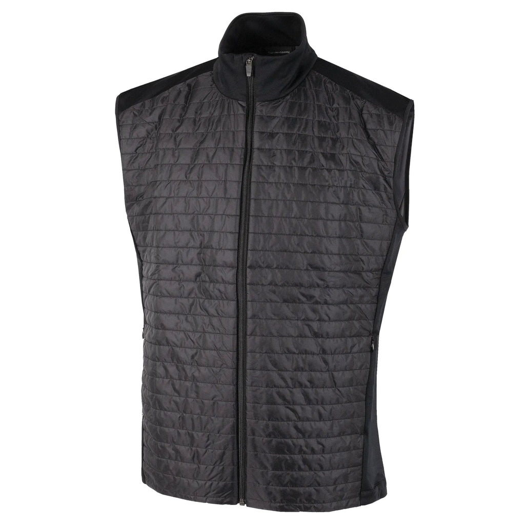 Louie is a Windproof and water repellent golf vest for Men in the color Black(0)