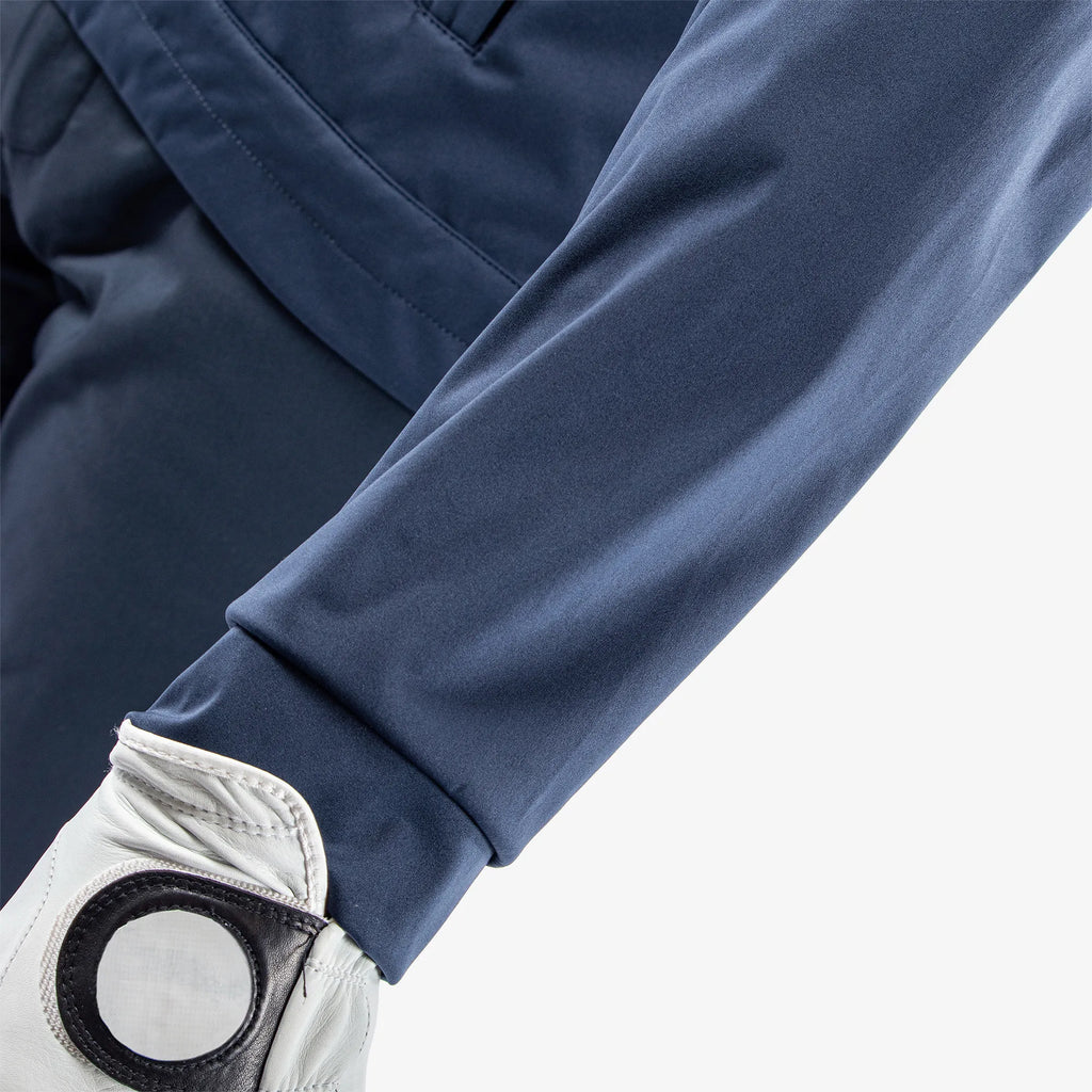 Lucien is a Windproof and water repellent golf jacket for Men in the color Navy/White/Cool Grey(6)