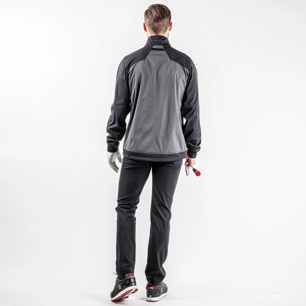 Lyle is a Windproof and water repellent golf jacket for Men in the color Forged Iron(8)