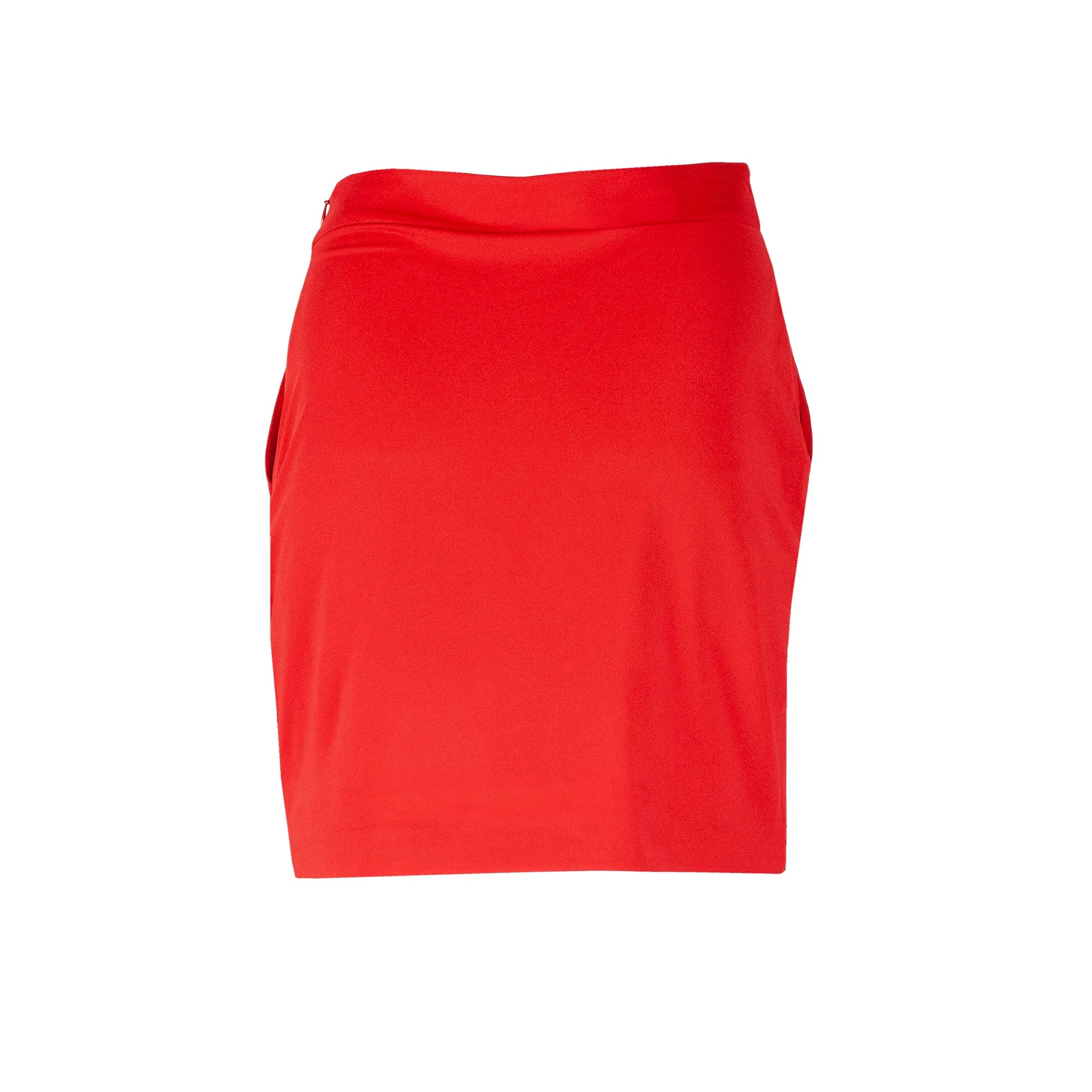 Masey is a Breathable golf skirt with inner shorts for Women in the color Red(6)
