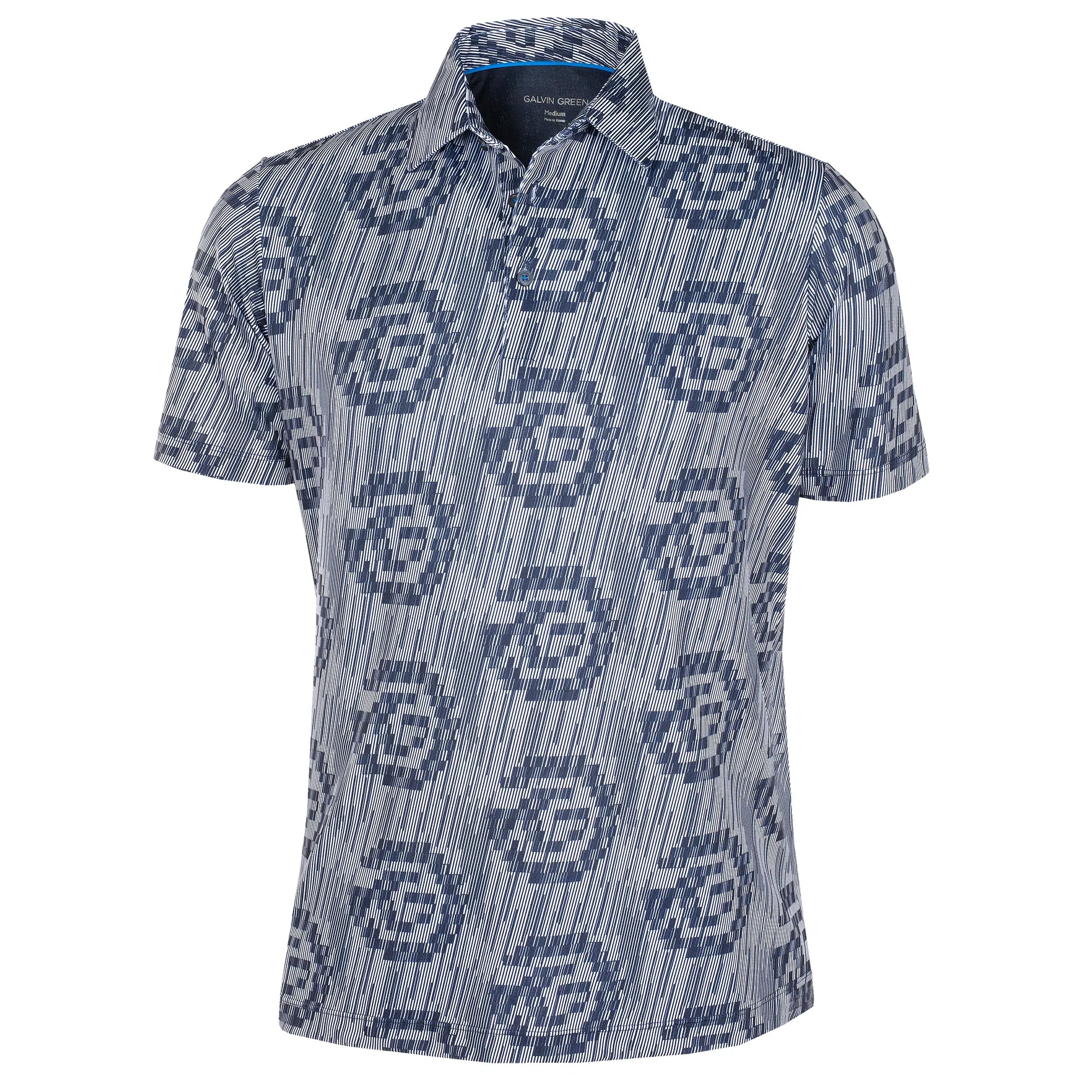 Matteo is a Breathable short sleeve shirt for Men in the color Navy(0)