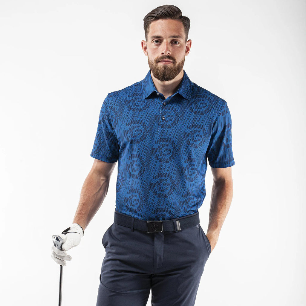 Matteo is a Breathable short sleeve shirt for Men in the color Cool Grey(1)