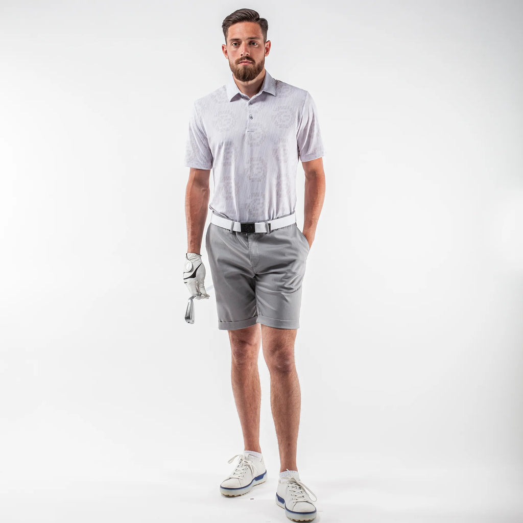 Matteo is a Breathable short sleeve shirt for Men in the color Grey base(3)