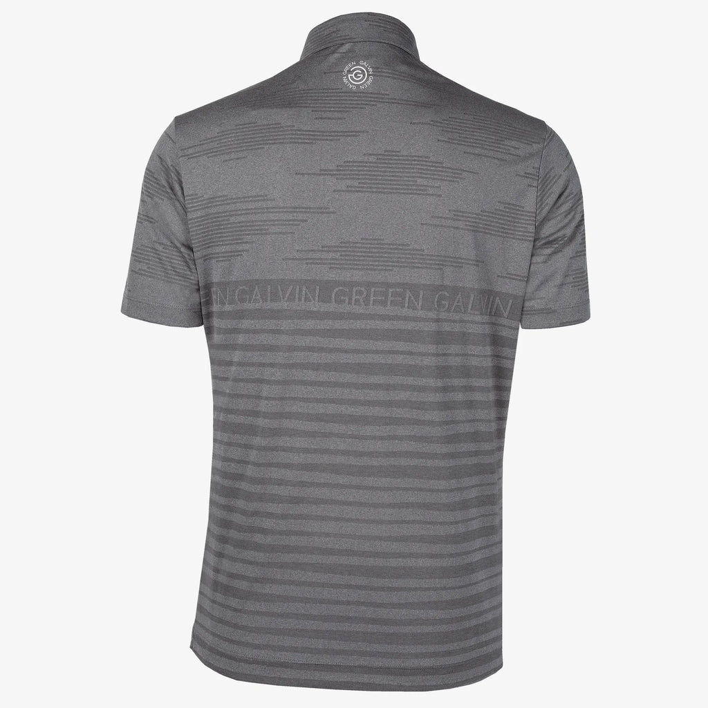 Maximus is a Breathable short sleeve golf shirt for Men in the color Sharkskin(6)